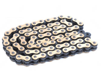 D.i.d 520vt enduro racing gold/black sealed chain with t-ring chains