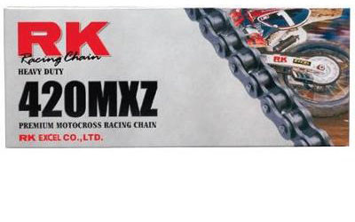 Rk chain 420mxz heavy duty chain rk - japan