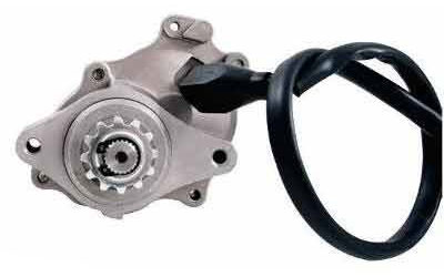 Outside distributing lower bottom mount starter motor