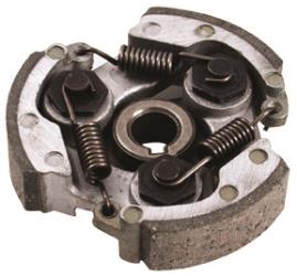 Outside distributing 2-stroke clutch