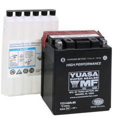 Yuasa high performance maintenance free battery