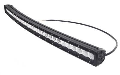 Quake led monolith (single row curved) series led light bars