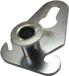 Portable winch pulling plate for ball hitch
