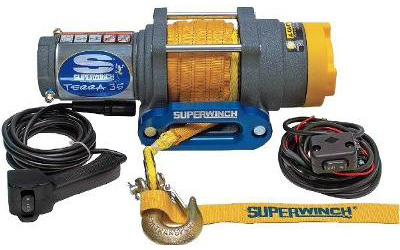 Superwinch terra series synthetic rope winches