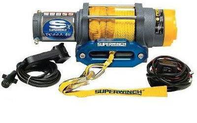 Superwinch terra series synthetic rope winches