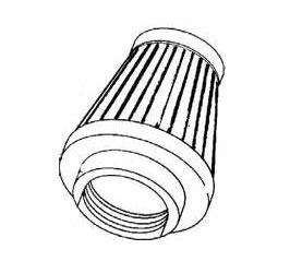 K&n universal round tapered type air filters