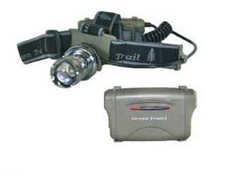 Green trail ultra bright cree 3 watts led headlamp