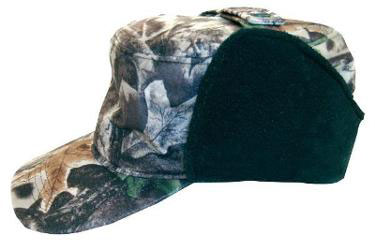 Action hunting cap with ear flaps