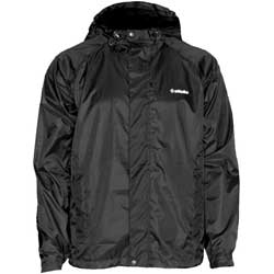 Action mens gargoyle packable light rainwear jacket