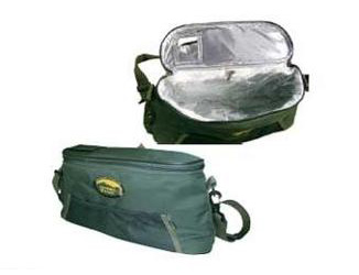 Green trail insulated fishing creel