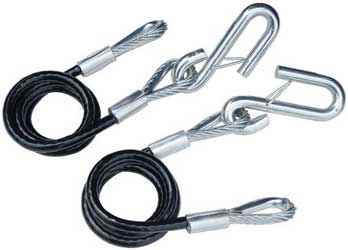 Tie down engineering cls4 hitch cable safety latchhook