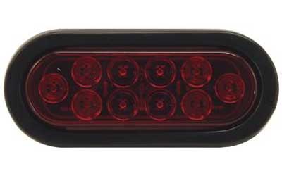 Boater sports oval tail lights