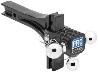 Pro series tri-ball ball mount system