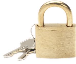 Boater sports brass padlock