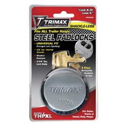 Trimax round pad lock with shackle