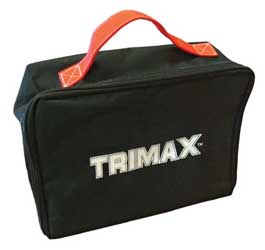 Trimax heavy-duty towing kit carrying bag