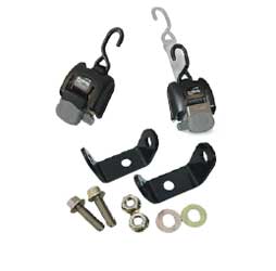 Boatbuckle brand retractable transom tie-downs