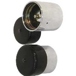 Boater sports pair of bearing protectors with covers