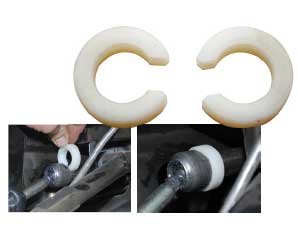 High lifter steering stop kit for polaris