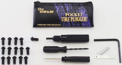 Stop & go pocket tire plugger for all tubeless tires