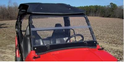 Seizmik rzr double folding windshield