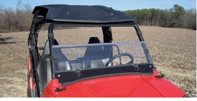 Seizmik rzr double folding windshield