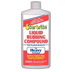 Star brite liquid rubbing compound