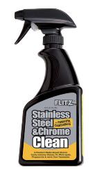 Flitz stainless steel & chrome cleaner with degreaser