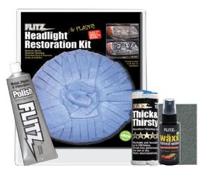 Flitz headlight restoration kit