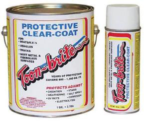 Toon-brite protective clear