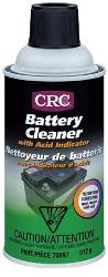 Crc battery cleaner with acid indicator