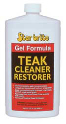 Star brite gel teak cleaner