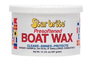 Star brite presoftened boat wax
