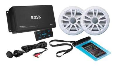 Boss audio systems bluetooth amp with speakers