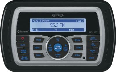 Jensen am / fm / wb / usb bluetooth stereo