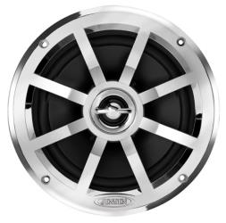 Jensen coaxial chrome speaker