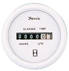 Faria marine instruments dress white series gauges