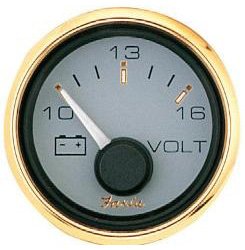 Faria marine instruments signature gold series gauges