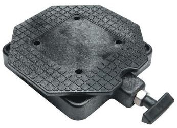 Cannon low-profile swivel base