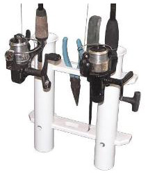 Boater sports rod holder rack