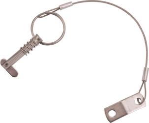 Sea-dog line toggle pin & lanyard