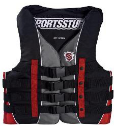 Sportsstuff life jackets for adults
