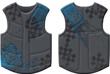 Sportsstuff mens competition wakeboard vest (non ccga)