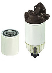 Boater sports drainable fuel filter / water separator kit