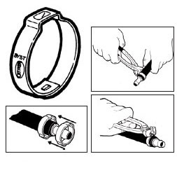 Oetiker hose clamps