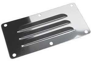 Sea-dog line stainless louvered vent