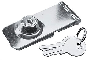 Sea-dog line locking hasp