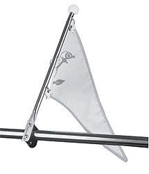 Sea-dog line rail mount flagpole