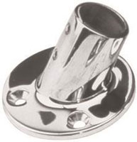 Sea-dog line base rail fittings - round