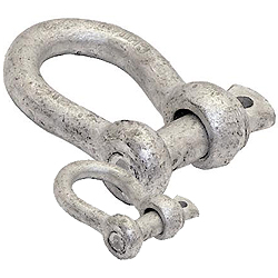 Boater sports hot-dipped galvanized anchor shackles